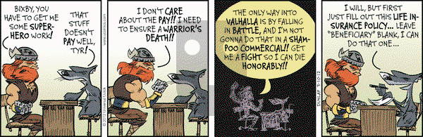 Ink Pen - Saturday February 16, 2019 Comic Strip