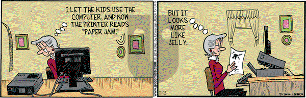 Grand Avenue on Wednesday November 12, 2014 Comic Strip