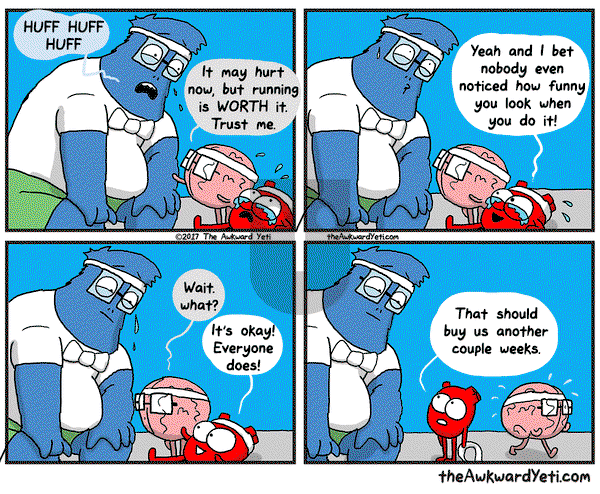 The Awkward Yeti on Wednesday September 27, 2017 Comic Strip