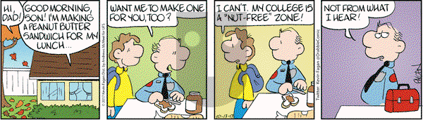 Drabble on Friday October 13, 2017 Comic Strip
