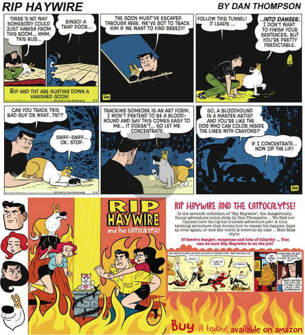 Rip Haywire on Sunday January 21, 2018 Comic Strip