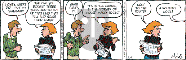 Cleats - Wednesday February 21, 2007 Comic Strip
