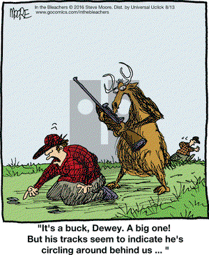 In the Bleachers on Saturday August 13, 2016 Comic Strip
