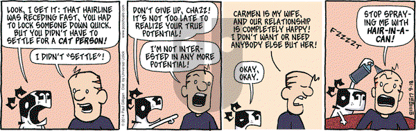 Pooch Cafe on Thursday September 18, 2014 Comic Strip
