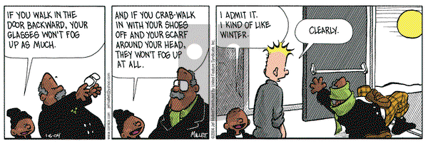 Frazz on Tuesday January 6, 2004 Comic Strip