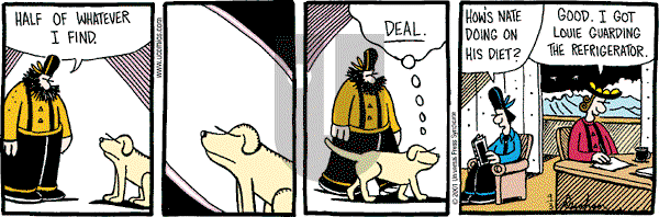 Overboard on Monday September 3, 2001 Comic Strip