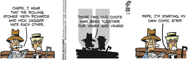 La Cucaracha on Saturday May 28, 2016 Comic Strip