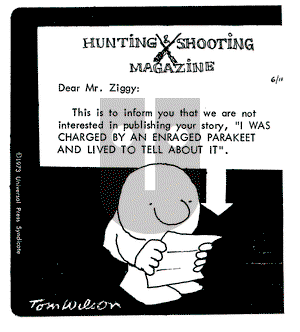 Ziggy on Monday June 11, 1973 Comic Strip