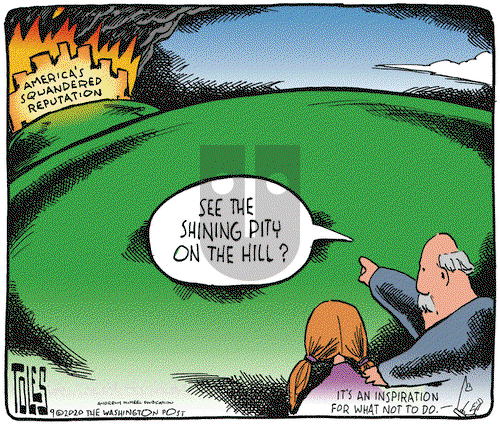 Tom Toles on Thursday September 17, 2020 Comic Strip