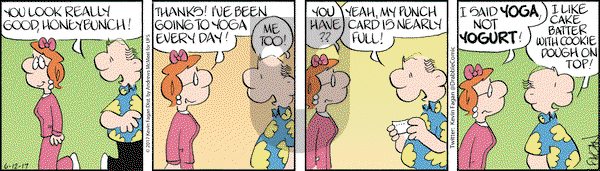 Drabble on Monday June 12, 2017 Comic Strip
