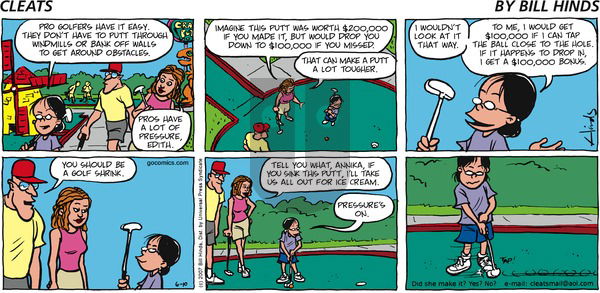 Cleats on Monday May 19, 2025 Comic Strip