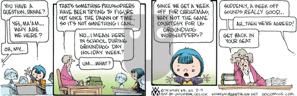 Non Sequitur on Tuesday February 4, 2014 Comic Strip