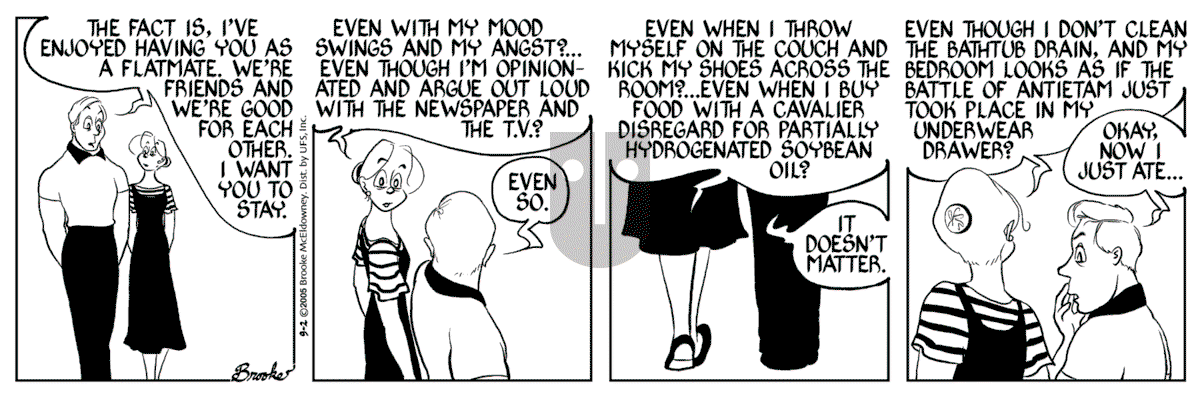 9 Chickweed Lane - Friday September 2, 2005 Comic Strip
