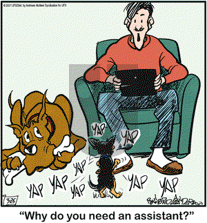 Marmaduke on Thursday March 25, 2021 Comic Strip