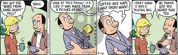Adam@Home - Saturday April 10, 2021 Comic Strip