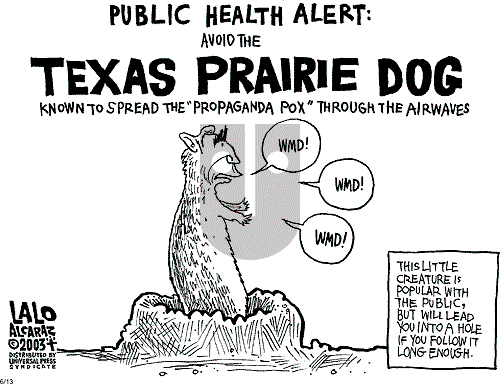 Lalo Alcaraz on Friday June 13, 2003 Comic Strip