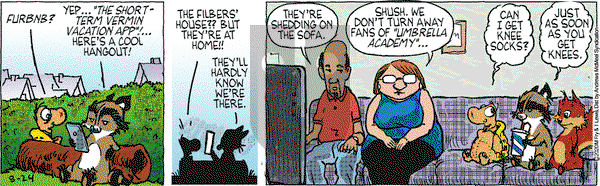 Over the Hedge on Monday August 24, 2020 Comic Strip