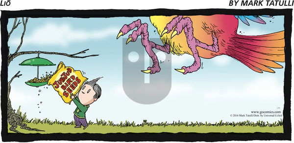 Lio on Sunday January 31, 2016 Comic Strip
