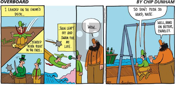 Overboard on Sunday August 22, 2004 Comic Strip