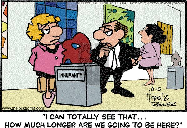 The Lockhorns - Thursday August 15, 2024 Comic Strip