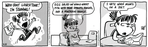 Heart of the City on Monday April 24, 2017 Comic Strip