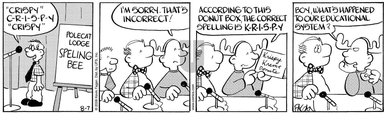 Drabble - Thursday August 7, 2008 Comic Strip