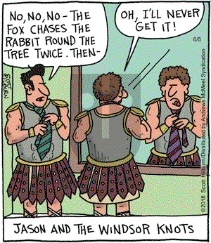 The Argyle Sweater on Tuesday June 5, 2018 Comic Strip