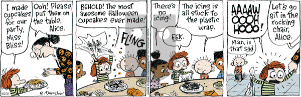 Cul de Sac on Thursday October 31, 2013 Comic Strip