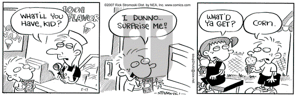 Soup to Nutz - Old on Thursday May 17, 2007 Comic Strip