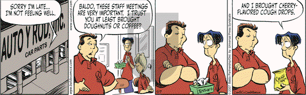 Baldo on Friday September 7, 2007 Comic Strip