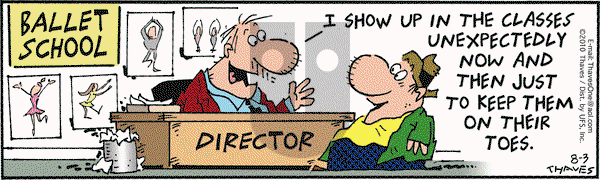 Frank and Ernest on Tuesday August 3, 2010 Comic Strip