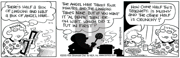 Soup to Nutz - Old on Wednesday November 2, 2005 Comic Strip