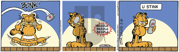 Garfield on Thursday February 8, 2007 Comic Strip