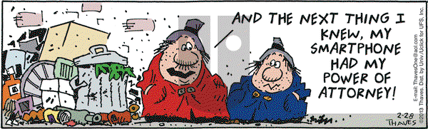 Frank and Ernest on Thursday February 28, 2013 Comic Strip
