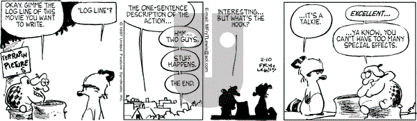 Over the Hedge on Monday February 10, 1997 Comic Strip