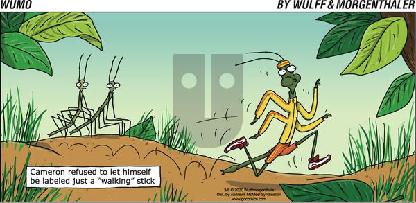 WuMo on Sunday March 8, 2020 Comic Strip