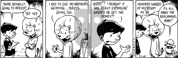 Big Top on Monday July 28, 2003 Comic Strip