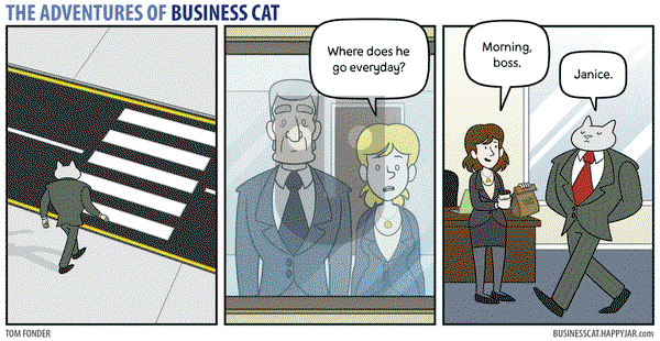 The Adventures of Business Cat on Thursday November 26, 2020 Comic Strip