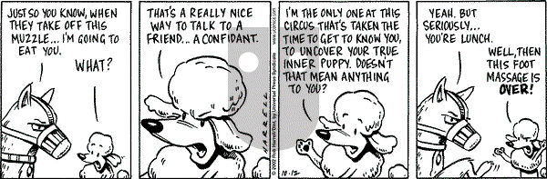 Big Top on Saturday October 12, 2002 Comic Strip