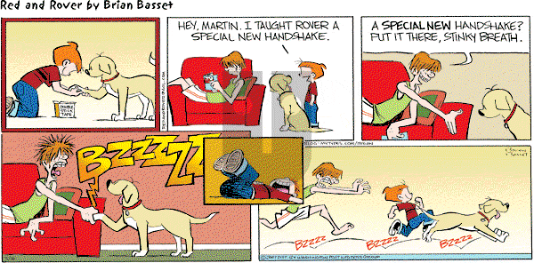Red and Rover - Sunday September 16, 2007 Comic Strip