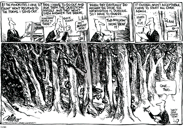 Pat Oliphant - Monday November 30, 1998 Comic Strip