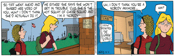 Luann on Wednesday September 7, 2005 Comic Strip