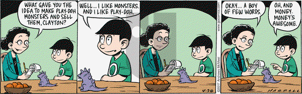 Adam@Home on Friday April 28, 2017 Comic Strip