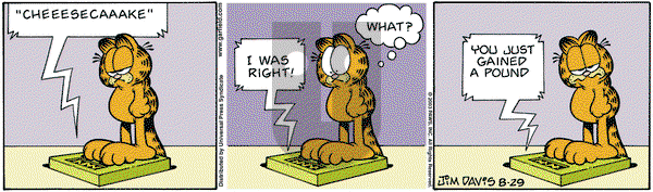 Garfield - Friday August 29, 2003 Comic Strip