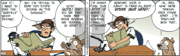 Get Fuzzy on Saturday February 7, 2009 Comic Strip