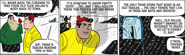 Rip Haywire on Monday January 7, 2019 Comic Strip
