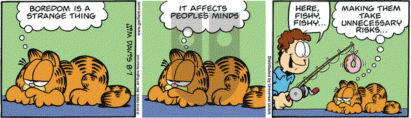 Garfield on Saturday August 7, 2010 Comic Strip