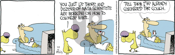 The Duplex on Wednesday January 2, 2019 Comic Strip