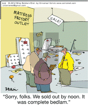 Cornered on Saturday June 9, 2012 Comic Strip