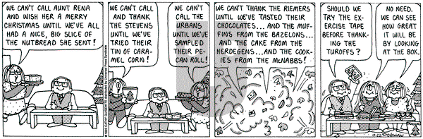 Cathy Classics on Wednesday October 23, 1996 Comic Strip